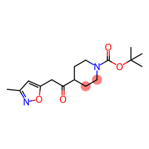 tert-butyl 4-[2-(3-Methyl-1,2-oxazol-5-yl)acetyl]piperidine-1-carboxylate