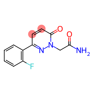 2-[3-(2-fluorophenyl)-6-oxopyridazin-1(6H)-yl]acetamide