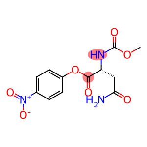 Asparagine, N-carboxy-, N-methyl p-nitrophenyl ester, D- (8CI)