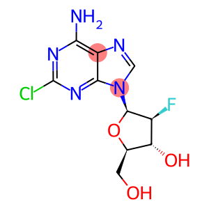 2-chloro-9-(2-deoxy-2-fluoroarabinofuranosyl)adenine