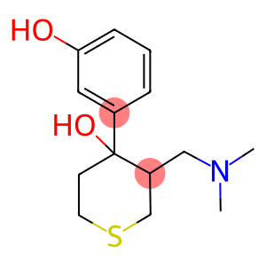 3-[(dimethylamino)methyl]-4-(3-hydroxyphenyl)tetrahydro-2H-thiopyran-4-ol