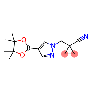 1-[4-(4,4,5,5-Tetramethyl-[1,3,2]dioxaborolan-2-yl)-pyrazol-1-ylmethyl]-cyclopropanecarbonitrile