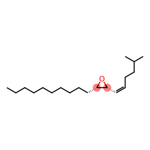 Oxirane, 2-decyl-3-[(1Z)-5-methyl-1-hexen-1-yl]-, (2S,3R)-