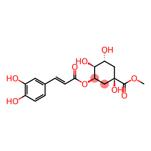 Cyclohexanecarboxylic acid, 3-[[(2E)-3-(3,4-dihydroxyphenyl)-1-oxo-2-propen-1-yl]oxy]-1,4,5-trihydroxy-, methyl ester, (1R,3R,4S,5R)-