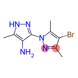 4-Bromo-3,5,5'-trimethyl-1'H-1,3'-bipyrazol-4'-amine