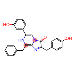 Imidazo[1,2-a]pyrazin-3(7H)-one,  6-(3-hydroxyphenyl)-2-[(4-hydroxyphenyl)methyl]-8-(phenylmethyl)-