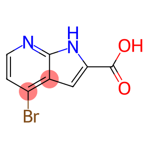 4-溴-1H-吡咯并[2,3-b]吡啶-2-羧酸