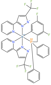 Bis(3-trifluoroMethyl-5-(2-pyridyl)pyrazole)((2,4-difluorobenzyl)diphenylphosphinate)iridiuM(Ⅲ)