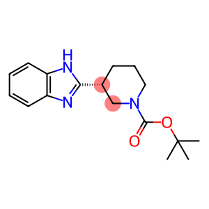 (S)-tert-Butyl 3-(1H-benzo[d]imidazol-2-yl)piperidine-1-carboxylate