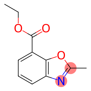 7-Benzoxazolecarboxylic acid, 2-methyl-, ethyl ester