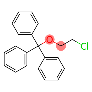 Benzene,1,1',1''-[(2-chloroethoxy)methylidyne]tris