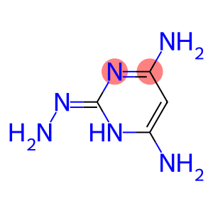 2(1H)-Pyrimidinone,4,6-diamino-,hydrazone(9CI)