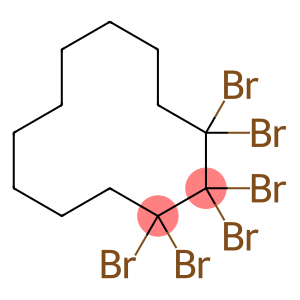 Cyclododecane, 1,1,2,2,3,3-hexabromo-