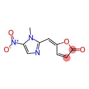 (5E)-5-[(1-methyl-5-nitro-imidazol-2-yl)methylidene]furan-2-one