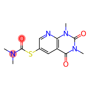 1-({1,3-二甲基-2,4-二氧-1H,2H,3H,4H-吡啶并[2,3-D]嘧啶-6-基}硫烷基)-N,N-二甲基甲酰胺