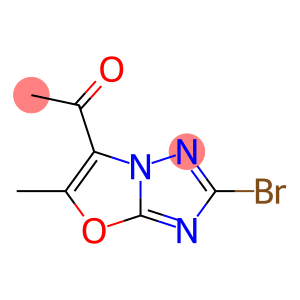 1-(2-BROMO-5-METHYL-[1,2,4]TRIAZOLO[3,2-B][1,3]OXAZOL-6-YL)ETHAN-1-ONE