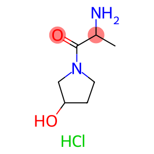 2-Amino-1-(3-hydroxy-1-pyrrolidinyl)-1-propanonehydrochloride