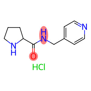 N-(4-Pyridinylmethyl)-2-pyrrolidinecarboxamidehydrochloride