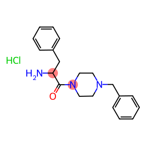 2-Amino-1-(4-benzyl-1-piperazinyl)-3-phenyl-1-propanone hydrochloride