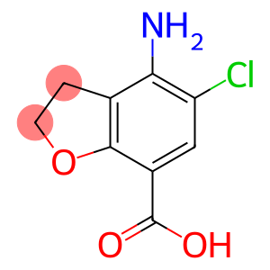 4-Amino-5-chloro-2,3-dihydrobenzofuran-7-carboxylic acid