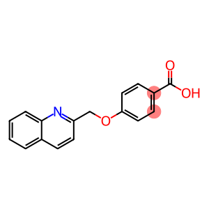 4-(2-喹啉甲氧基)苯甲酸