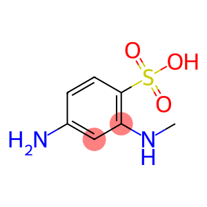 2-AMINO-4-METHYLAMINOBENZENE SULFONIC ACID