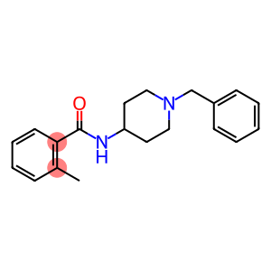 N-(1-benzyl-4-piperidinyl)-2-methylbenzamide