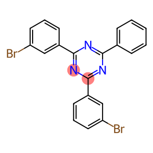 2,4-Bis-(3-bromo-phenyl)-6-phenyl-[1,3,5]triazine