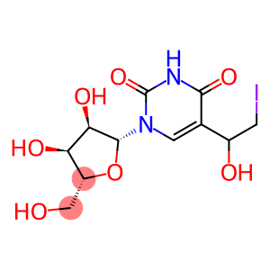 5-(1-Hydroxy-2-iodoethyl)uridine