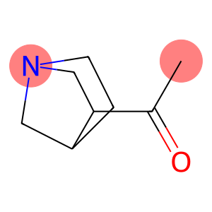 Ethanone, 1-(1-azabicyclo[2.2.1]hept-3-yl)-, endo- (9CI)