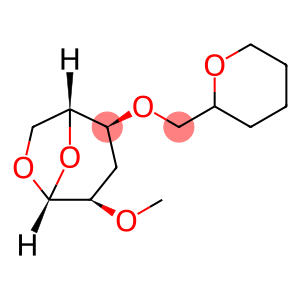 .beta.-D-ribo-Hexopyranose, 1,6-anhydro-3-deoxy-2-O-methyl-4-O-(tetrahydro-2H-pyran-2-yl)methyl-