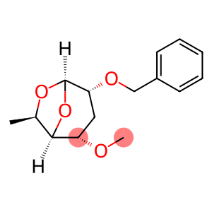 .beta.-allo-Heptopyranose, 1,6-anhydro-3,7-dideoxy-4-O-methyl-2-O-(phenylmethyl)-