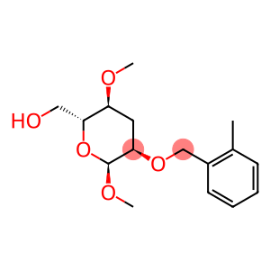 .alpha.-ribo-Hexopyranoside, methyl 3-deoxy-4-O-methyl-2-O-(2-methylphenyl)methyl-