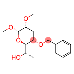 methyl 4-0-benzyl-3,7-dideoxy-2-0-methyl-β-L-talo-heptopyranoside