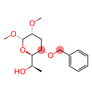 methyl 4-0-benzyl-3,7-dideoxy-2-0-methyl-α-D-allo-heptopyranoside