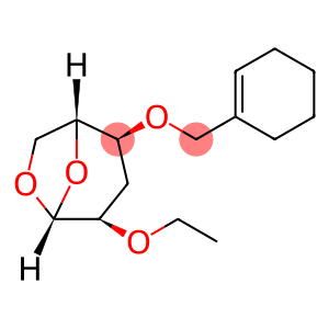 .beta.-D-ribo-Hexopyranose, 1,6-anhydro-4-O-(1-cyclohexen-1-ylmethyl)-3-deoxy-2-O-ethyl-