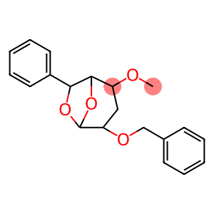 .beta.-D-ribo-Hexopyranose, 1,6-anhydro-3-deoxy-4-O-methyl-6-C-phenyl-2-O-(phenylmethyl)-, (6S)-