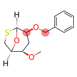 .beta.-lyxo-Hexopyranose, 1,3,6-trideoxy-1,6-epithio-4-O-methyl-2-O-(phenylmethyl)-