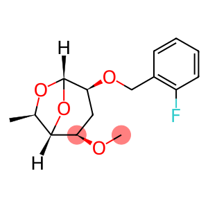 .alpha.-talo-Heptopyranose, 1,6-anhydro-3,7-dideoxy-2-O-(2-fluorophenyl)methyl-4-O-methyl-