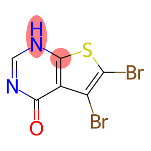 Thieno[2,3-d]pyrimidin-4(1H)-one, 5,6-dibromo-