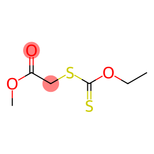 Acetic acid, [(ethoxythioxomethyl)thio]-, methyl ester