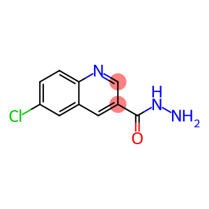 6-CHLOROQUINOLINE-3-CARBOHYDRAZIDE