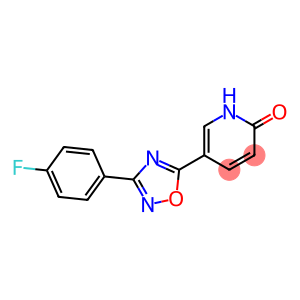 5-[3-(4-Fluorophenyl)-1,2,4-oxadiazol-5-yl]-2(1H)-pyridinone