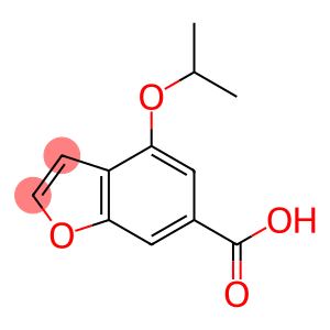 4-异丙氧基-1-苯并呋喃-6-羧酸