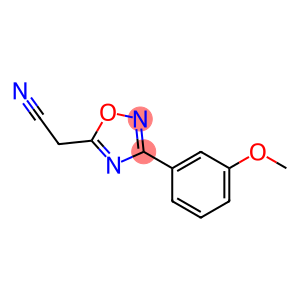 1,2,4-Oxadiazole-5-acetonitrile, 3-(3-methoxyphenyl)-