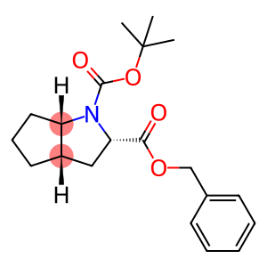 (2S,3aS,6aS)-2-benzyl 1-tert-butyl hexahydrocyclopenta[b]pyrrole-1,2(2H)-dicarboxylate