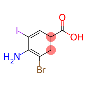 4-氨基-3-溴-5-碘苯甲酸