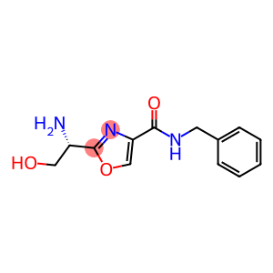 (S)-2-(1-amino-2-hydroxyethyl)-N-benzyloxazole-4-carboxamide