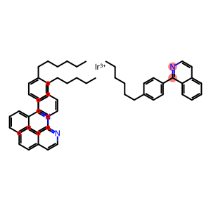 Tris[5-hexyl-2-(1-isoquinolinyl)phenyl]iridium