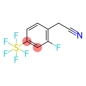 Sulfur, [4-(cyanomethyl)-3-fluorophenyl]pentafluoro-, (OC-6-21)-